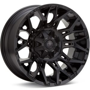 Fuel Off-Road Twitch Black Wheels 20 In 20x10 -18 D77220001847