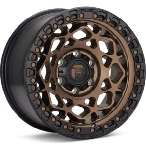 Fuel Off-Road Unit Matte Bronze w/Black Ring Wheels 17 In 17x9 +01 D78517908450
