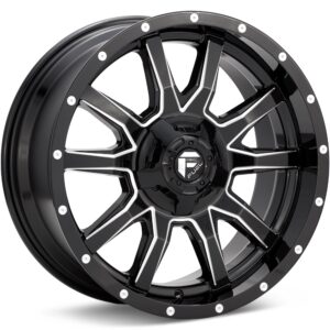 Fuel Off-Road Vandal Gloss Black w/Milled Accent Wheels 20 In 20x9 +01 D62720909850