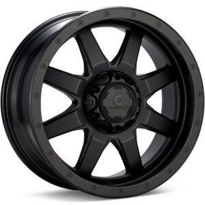 Granite Alloy GA643 Black Wheels 20 In 20x9 +18 643-2983SBG+18