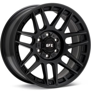 G-FX Wheels TM8 Black Wheels 17 In 17x8.5 -06 TM8785-5009-N6MB