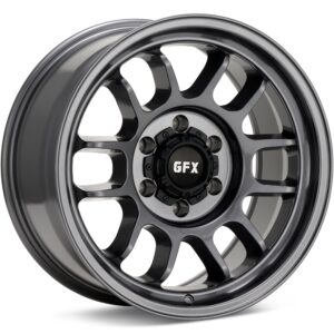 G-FX Wheels TR28 Gloss Gunmetal Wheels 20 In 20x9 +18 T28 290-6009-18GM