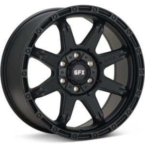 G-FX Wheels TR30 Black Wheels 18 In 18x9 +12 T30 890-5009-12MB