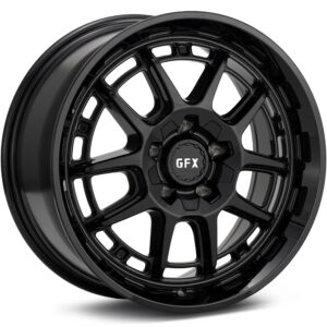 G-FX Wheels TR34 CUV Gloss Black Wheels 17 In 17x8 +35 T34 780-5010-35GB
