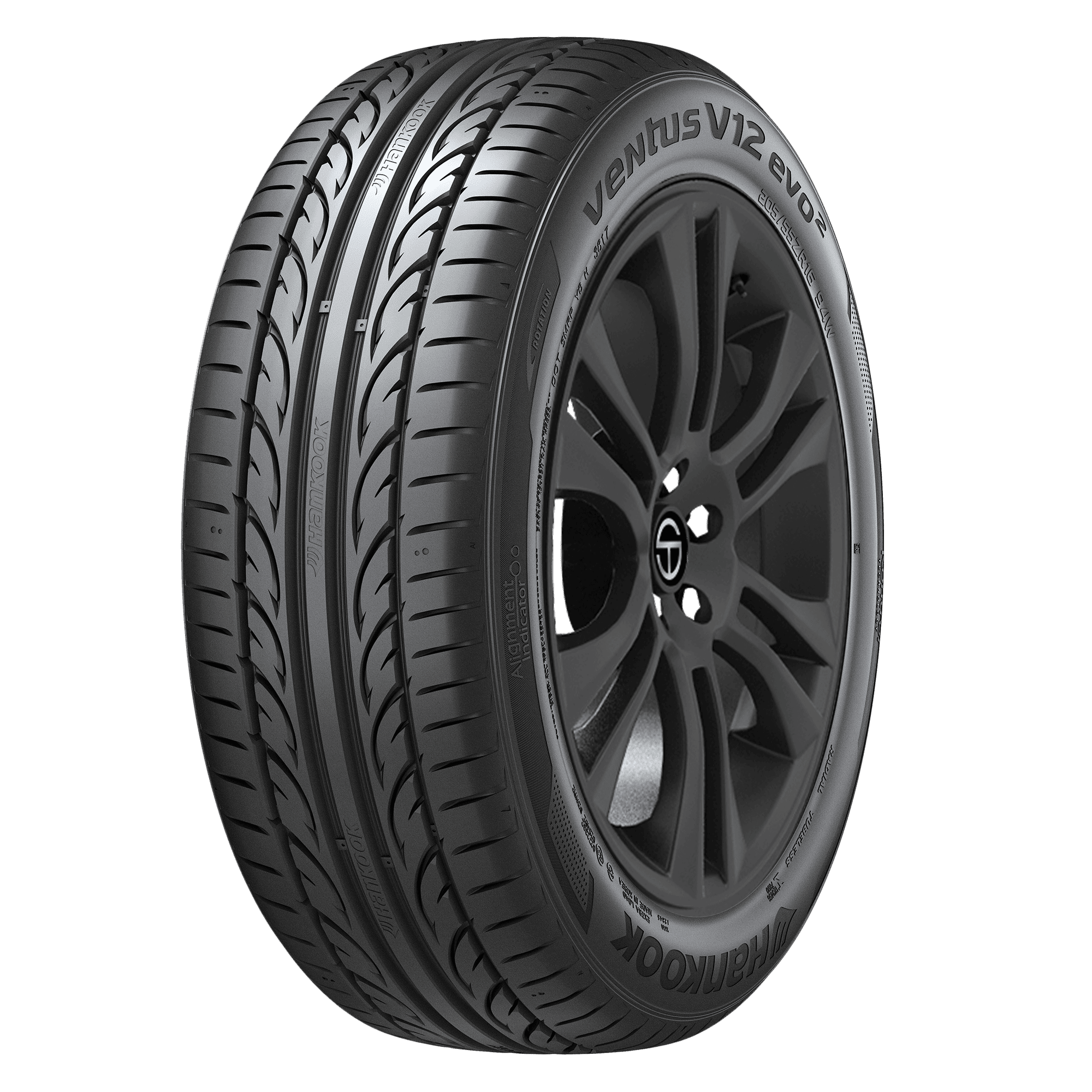 Hankook Ventus V12 evo2 (K120) 195/55R15 85V UHP Passenger Tires | 1015376