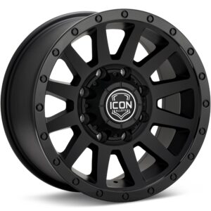 ICON Alloys Compression HD Double Black Wheels 18 In 18x9 +12 2018908955DB