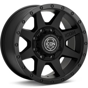 ICON Alloys Rebound HD Double Black Wheels 18 In 18x9 +12 1818908955DB
