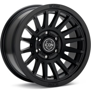 ICON Alloys Recon SLX Satin Black Wheels 17 In 17x8.5 +25 3617859057SB