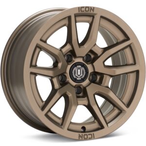 ICON Alloys Vector 5 Bronze Wheels 17 In 17x8.5 -6 2617857345BR