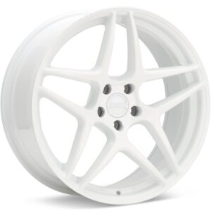 Kansei Astro Gloss White Wheels 18 In 18x8.5 +35 K15W-188517+35