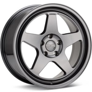 Kansei KNP Gloss Gunmetal Wheels 18 In 18x8.5 +35 K12G-188512+35