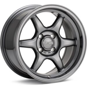 Kansei Tandem 15 Gloss Gunmetal Wheels 15 In 15x7 +25 K11G-157010+25