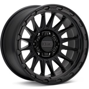 KMC KM542 Impact Black Wheels 16 In 16x8 +00 KM54268068700