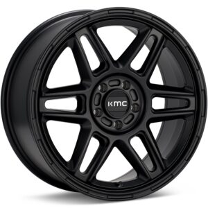 KMC KM716 Nomad Black Wheels 17 In 17x8 +38 KM71678042738