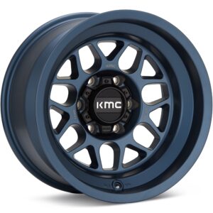 KMC KM725 Terra Metallic Blue Wheels 17 In 17x8.5 00 KM725LX17856800