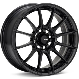 Konig Dial In Gloss Black Wheels 15 In 15x7 +35 DI57100355