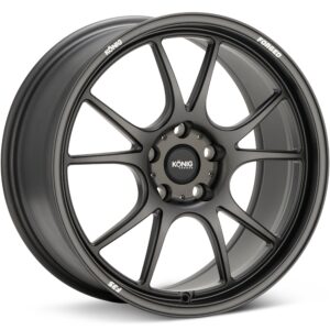 Konig F3S Satin Charcoal Wheels 18 In 18x10.5 +25 F3S0851425G