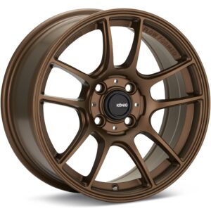 Konig Heliogram Matte Bronze Wheels 17 In 17x8.5 +45 HL87100458