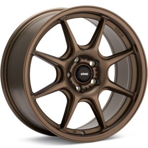 Konig Lockout Matte Bronze Wheels 18 In 18x8.5 +43 LK88510438
