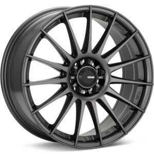 Konig Rennform Matte Grey Wheels 18 In 18x8 +32 RF8851232G