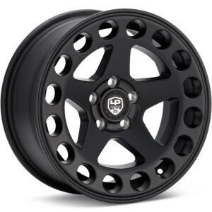 LP Aventure LP5-15 Black Wheels 15 In 15x7 +15 LP51575510015MB