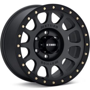 Method MR305 NV Titanium w/Black Lip Wheels 16 In 16x8 0 MR30568060800