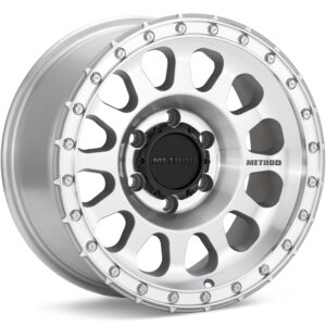 Method MR315 Silver Machined w/Clearcoat Wheels 20 In 20x9 +18 MR31529060318