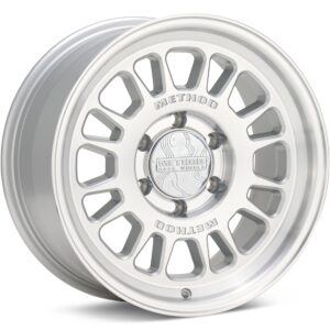 Method MR318 Silver Machined w/Clearcoat Wheels 17 In 17x8.5 +25 MR31878560325