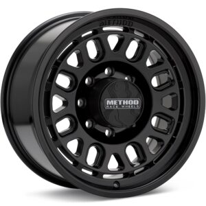 Method MR321 8-Lug Gloss Black Wheels 18 In 18x9 +18 MR321890881318
