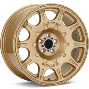 Method Rally Series MR502 Gold Wheels 17 In 17x8 +38 MR50278012138-2