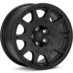 Method Rally Series MR502 VT-Spec 2 Black Wheels 15 In 15x7 15 MR50257051515SC