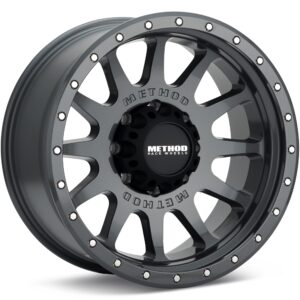 Method MR605 NV 8-Lug Gloss Titanium Wheels 20 In 20x10 -24 MR60521080824N