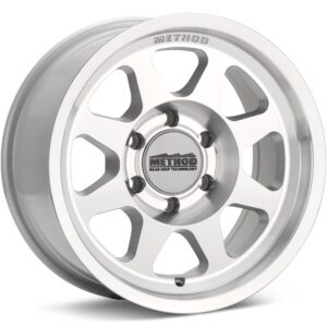 Method MR701 Silver Machined w/Clearcoat Wheels 17 In 17x8.5 00 MR70178516300