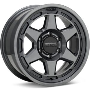 Method MR708 HD Gloss Titanium Wheels 18 In 18x9 +40 MR70889093840H