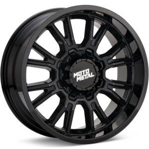 MOTO METAL MO810 Legacy Gloss Black Wheels 20 In 20x9 +01 MO810BX20906701