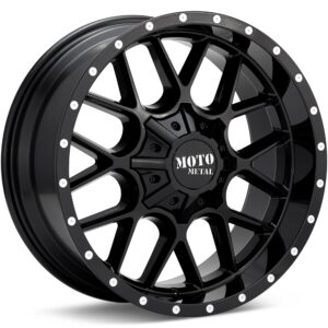 MOTO METAL MO986 Siege Gloss Black Wheels 20 In 20x10 -18 MO986210353A18N