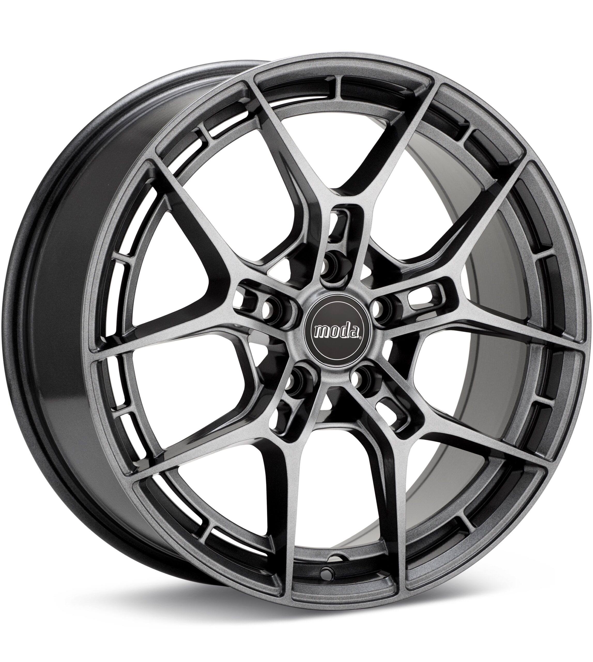 moda MD32 Dark Silver Wheels 17 In 17x8 +48 MD32709DS