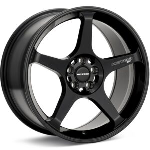 MOTEGI RACING MR159 Battle V Blackbird Metallic Wheels 18 In 18x9.5 +38 MR159BX18955M38