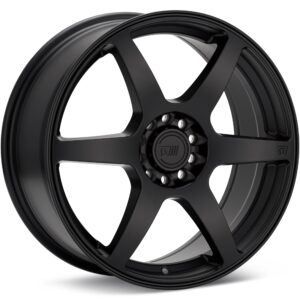 MOTEGI RACING MR143 CS6 Black Wheels 17 In 17x7 +40 MR14377098740