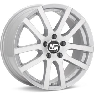 MSW Type 22T Silver Wheels 15 In 15x6 +38 W19201600T09