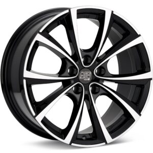 MSW Type 27T Machined w/Black Accent Wheels 19 In 19x10.5 +40 W19426001T56