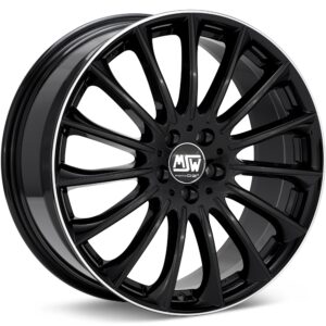 MSW Type 30 Black w/Mach Lip Wheels 18 In 18x7.5 +40 W19319502TGA