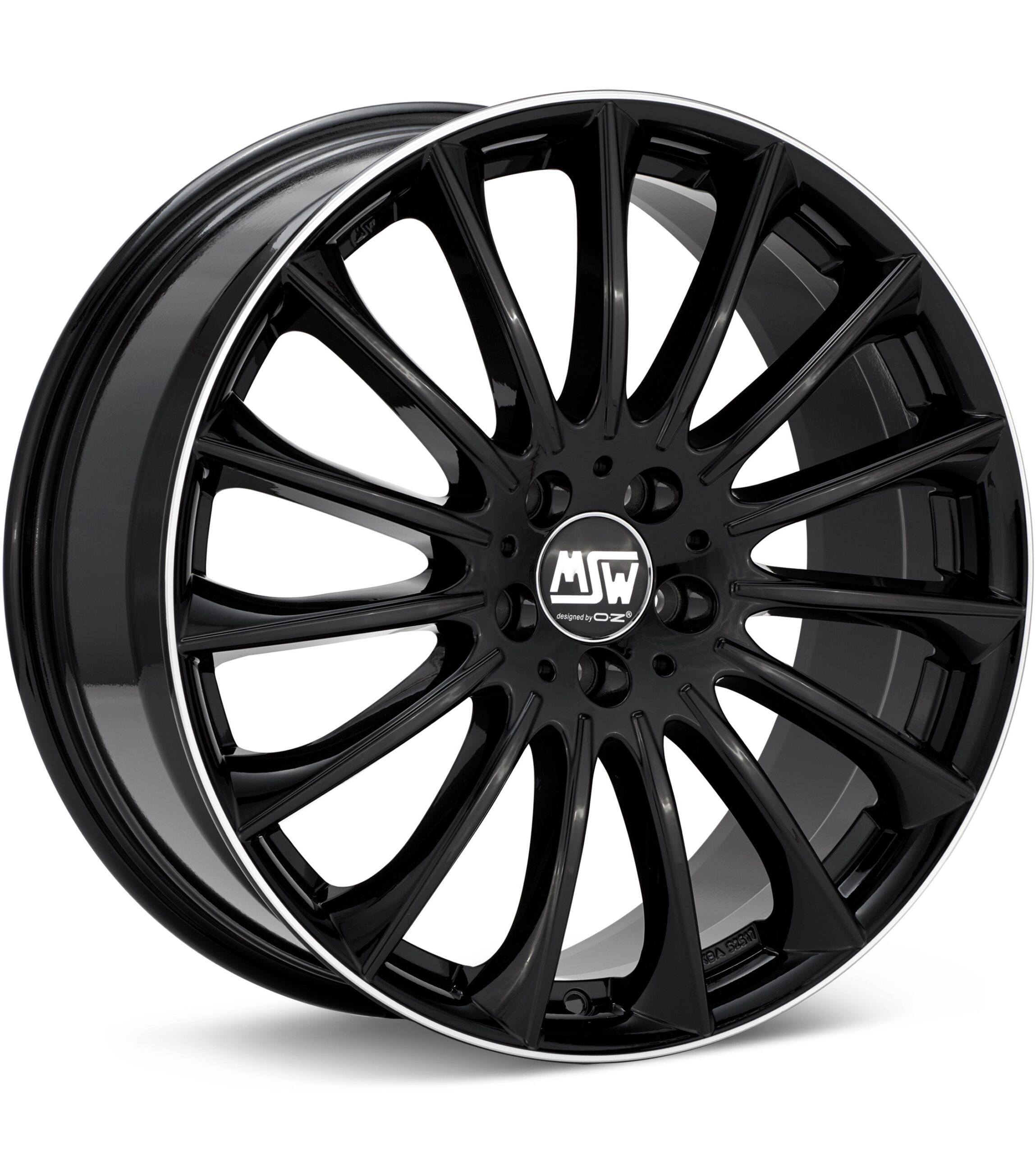 MSW Type 30 Black w/Mach Lip Wheels 20 In 20x8.5 +28 W19317501TGA