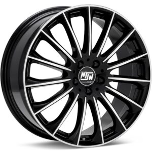MSW Type 30 Machined w/Black Accent Wheels 18 In 18x7.5 +45 W19319506T56