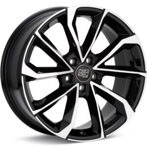MSW Type 42 Machined w/Gloss Black Accent Wheels 17 In 17x7.5 +35 W19356503T56
