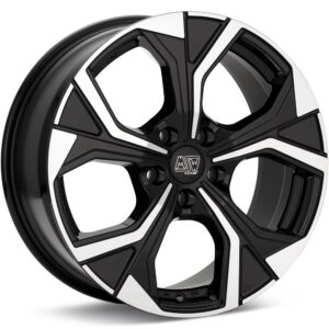 MSW Type 43 Machined w/Gloss Black Accent Wheels 18 In 18x8 +42 W19395503T56