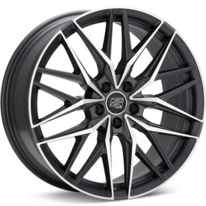 MSW Type 50 Machined w/Gunmetal Accent Wheels 21 In 21x9.5 +31 W1936800326