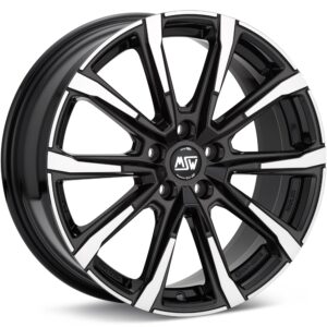 MSW Type 79 Machined w/Black Accent Wheels 16 In 16x6.5 +47 W19332500T56