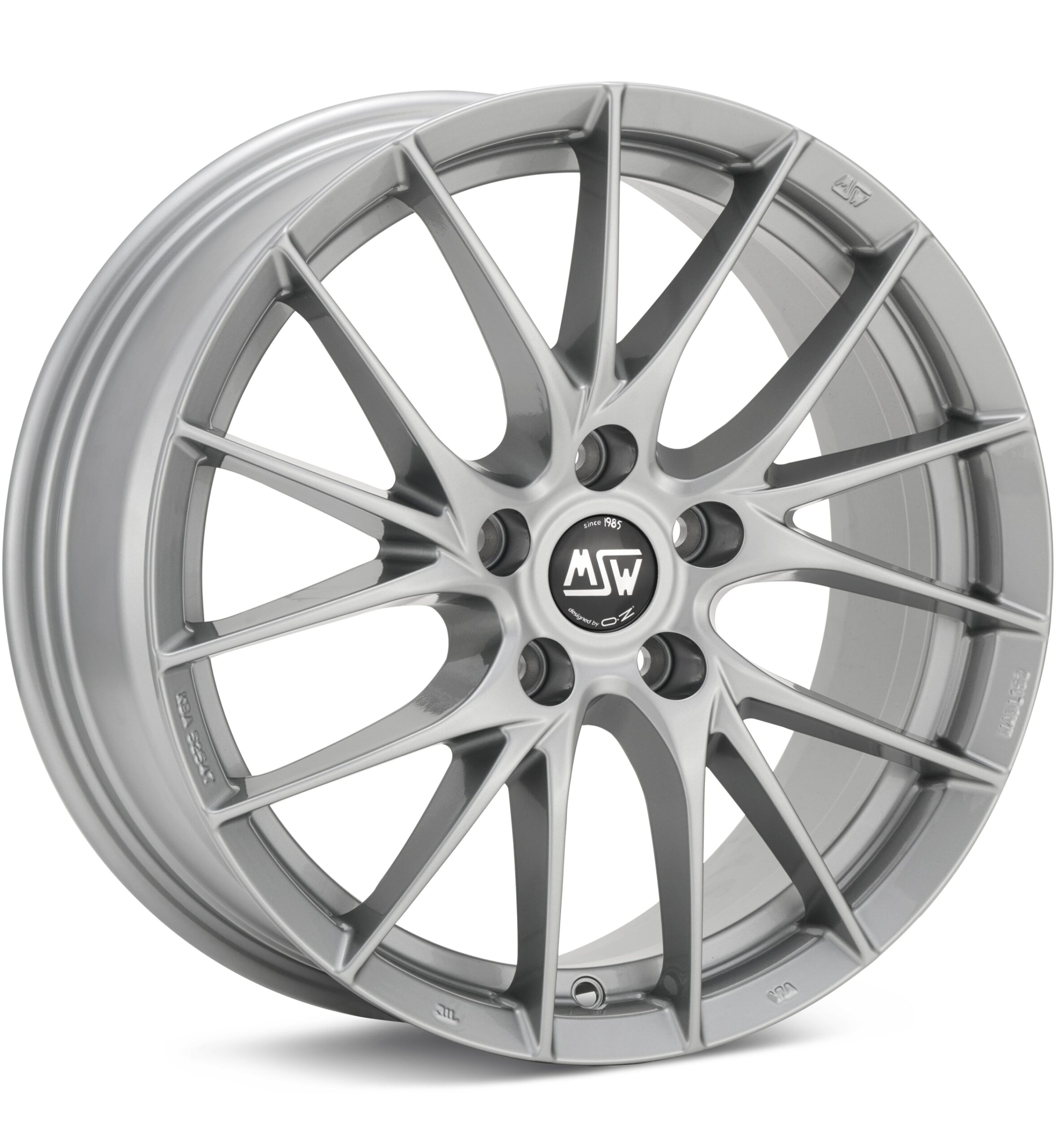 MSW Type 29 Hyper Silver Wheels 17 In 17x7.5 +45 W1932250387