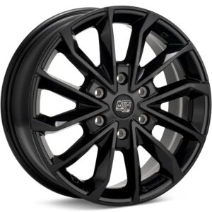 MSW Type 42 6-Lug Gloss Black Wheels 19 In 19x7.5 +45 W19473002TC5